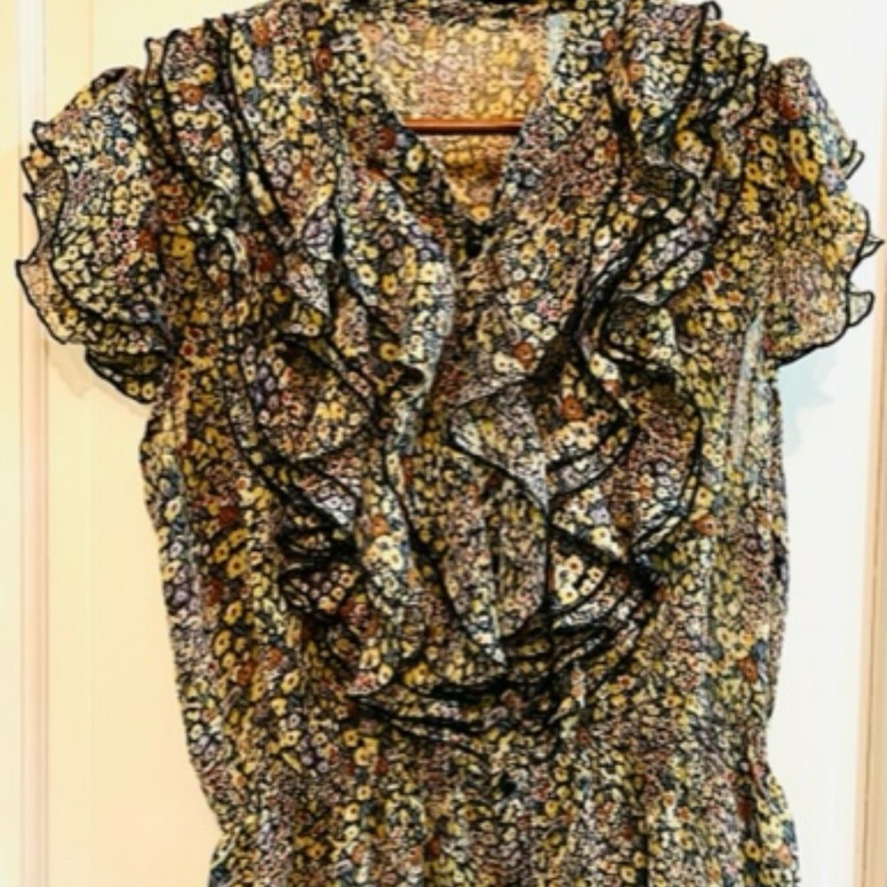 Women's Flowy floral Chiffon top
